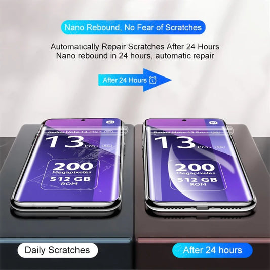 4PCS Hydrogel Film for Xiaomi Redmi Note 13 14 12 11 10 9 8 7 Pro plus Screen Protector for Redmi Note 14S 12S 11S 10S Soft Film